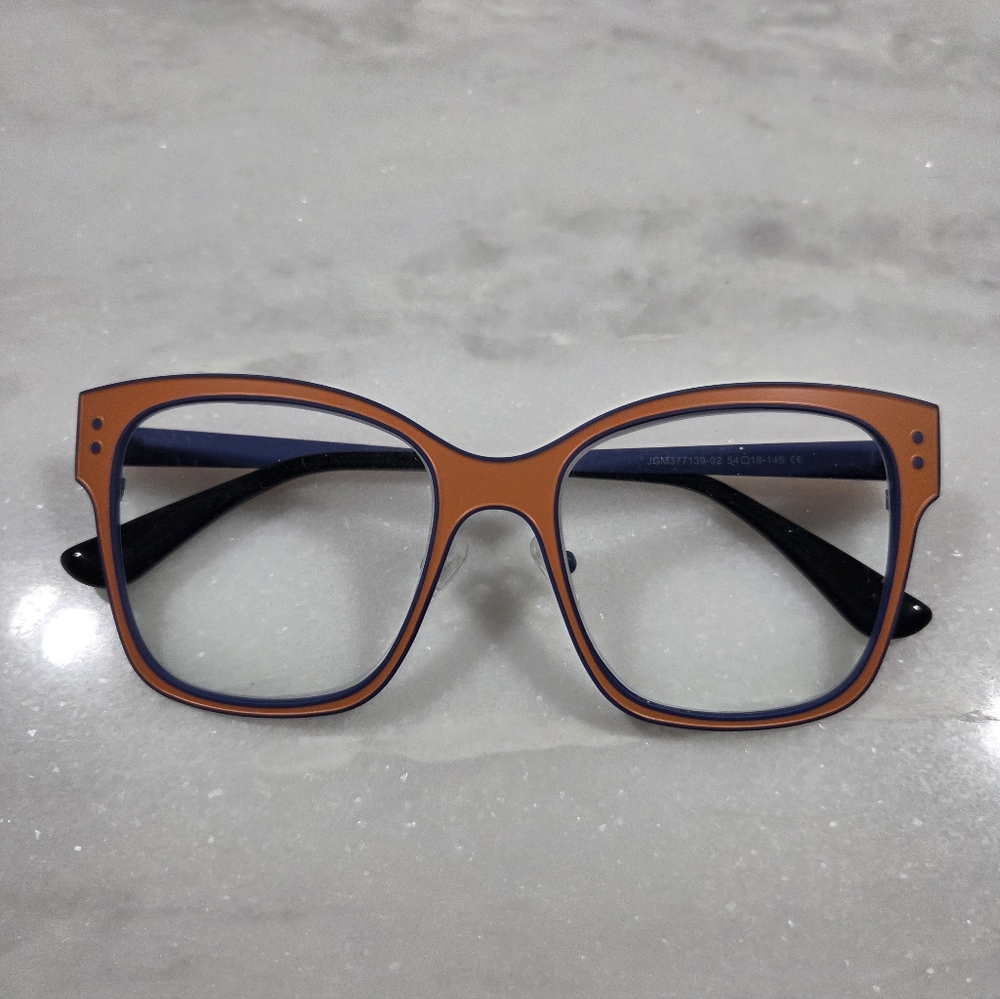 Orange-violet Reading Glasses